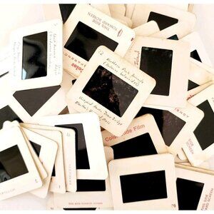 1980s 35mm Slide Film Frames Nautical Lot Of 100 Sea Life Whales Coral Vtg E50A